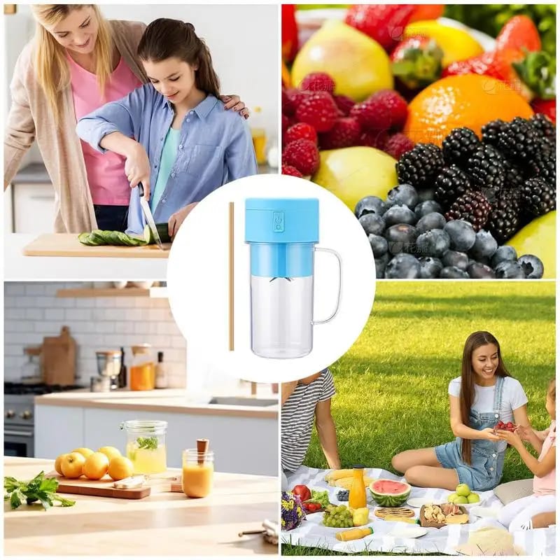 Mason Portable Mini Juicer Blender – USB Rechargeable
