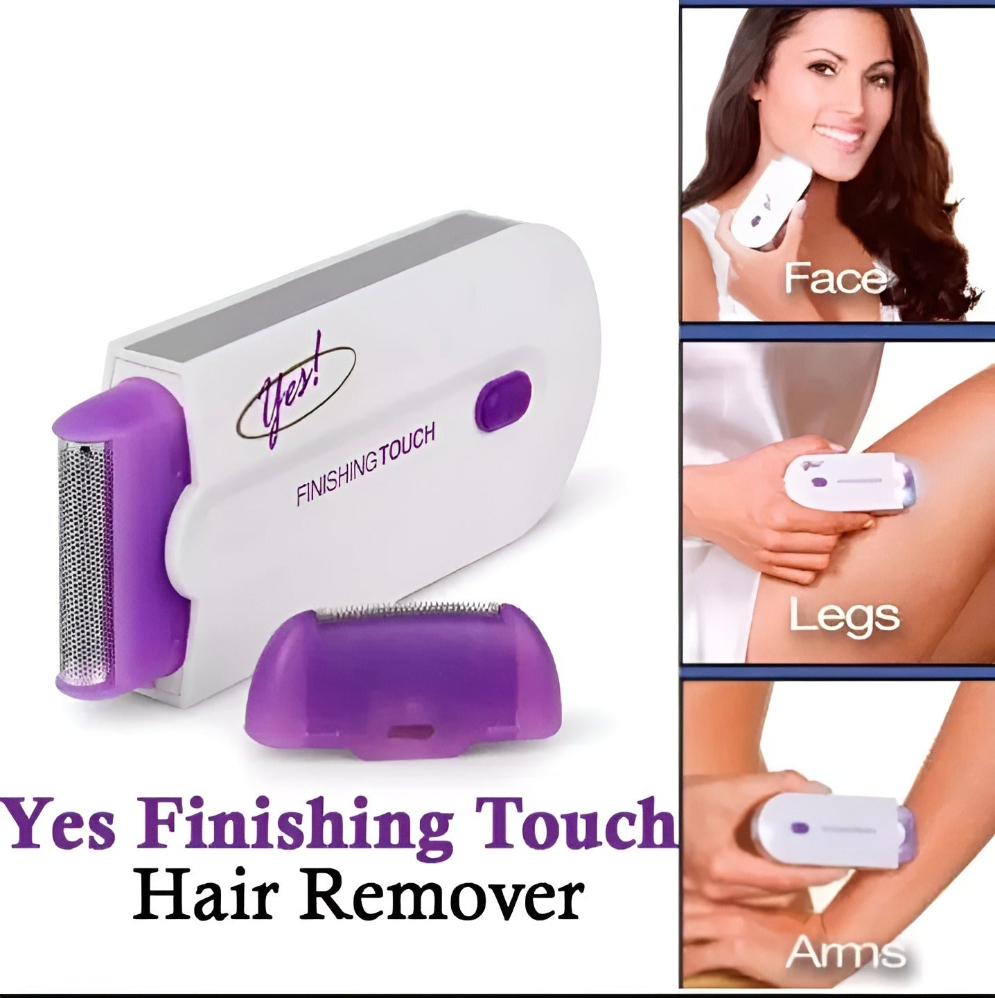 Finishing Touch 2-in-1 Hair Removal Trimmer