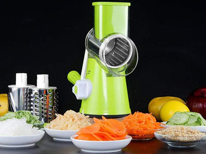 TableTop Drum Grater – Multi-Functional Manual Vegetable Cutter