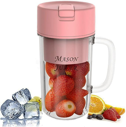 Mason Portable Mini Juicer Blender – USB Rechargeable