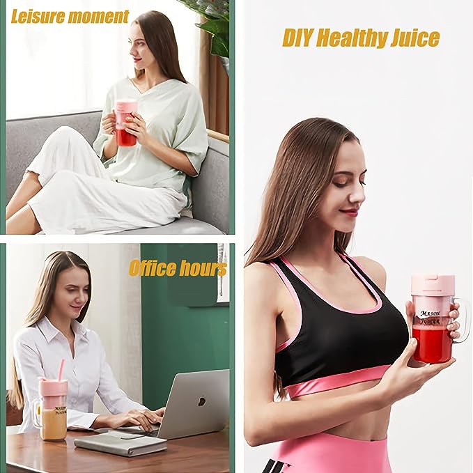 Mason Portable Mini Juicer Blender – USB Rechargeable