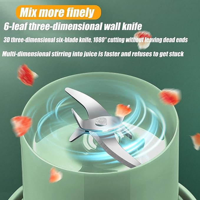 Mason Portable Mini Juicer Blender – USB Rechargeable