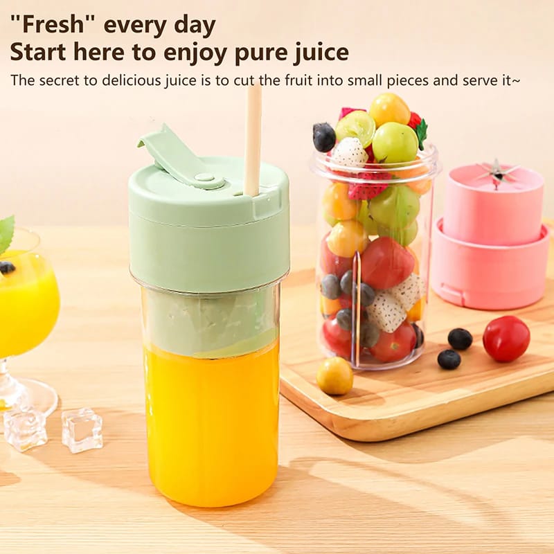 Mason Portable Mini Juicer Blender – USB Rechargeable