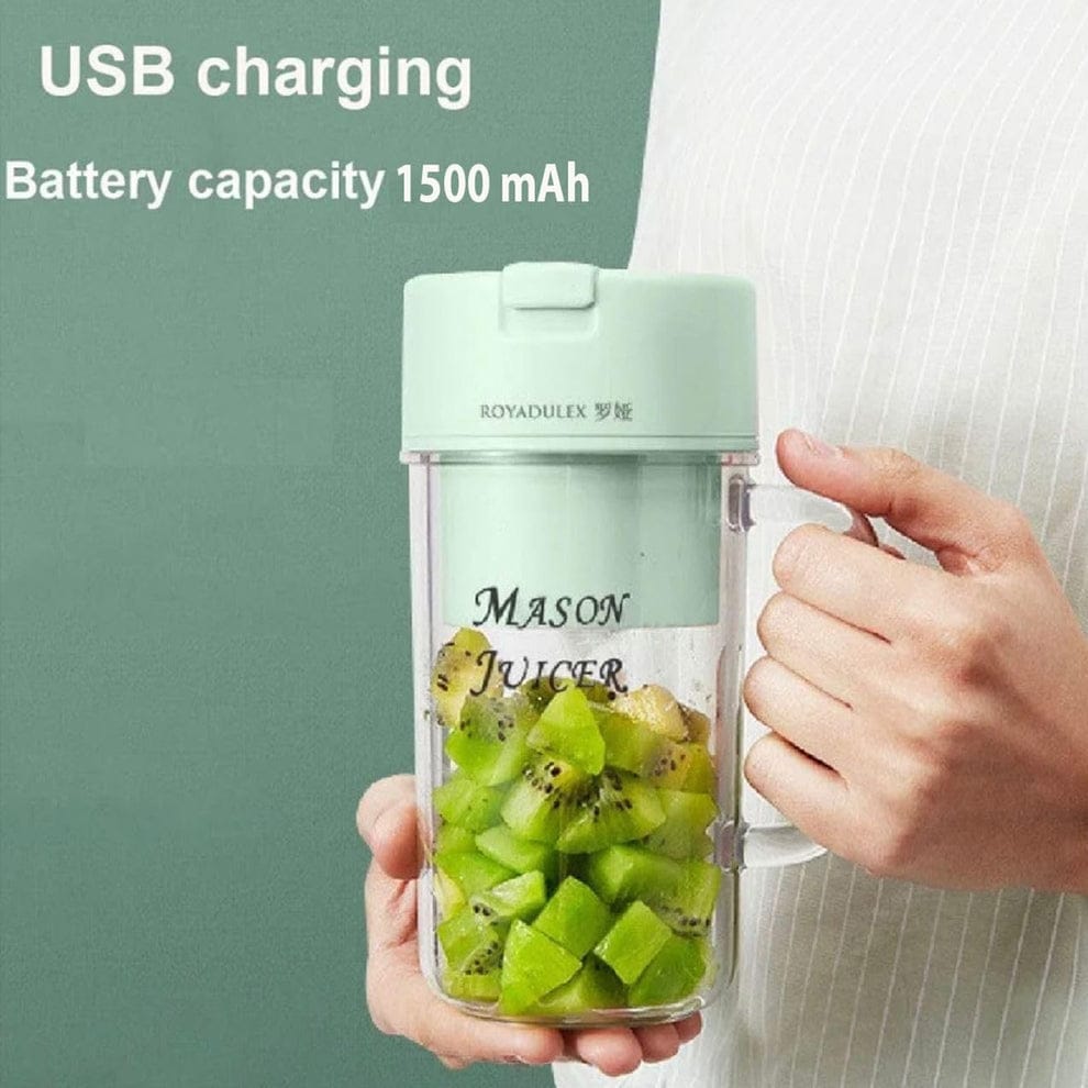 Mason Portable Mini Juicer Blender – USB Rechargeable