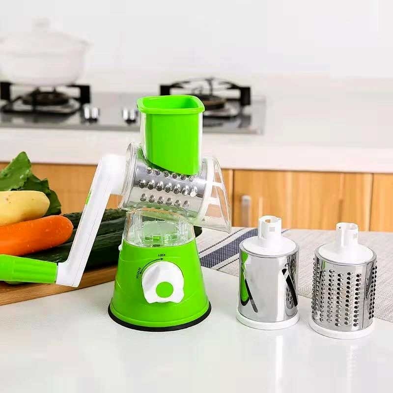 TableTop Drum Grater – Multi-Functional Manual Vegetable Cutter