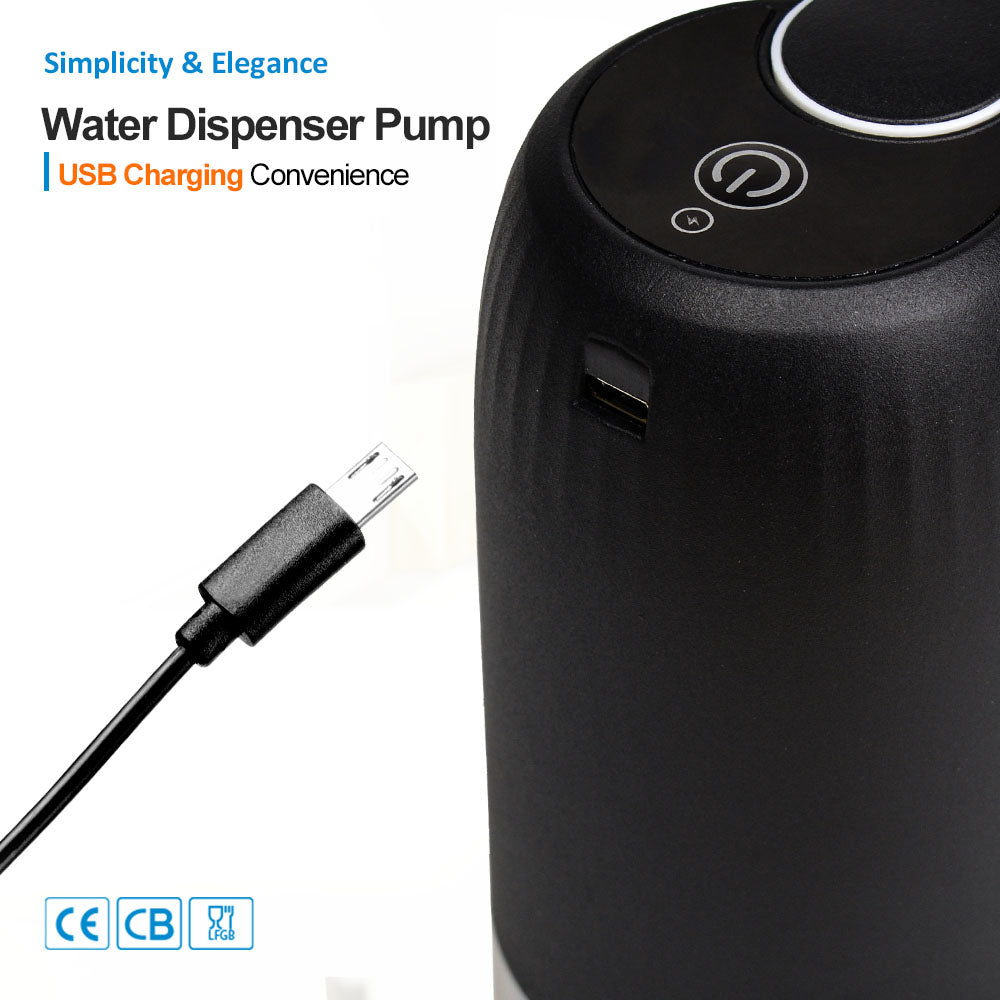 Portable Wireless Electric Water Bottle Pump Dispenser