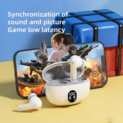 STERIO 895B Wireless Bluetooth Earbuds with LED Display