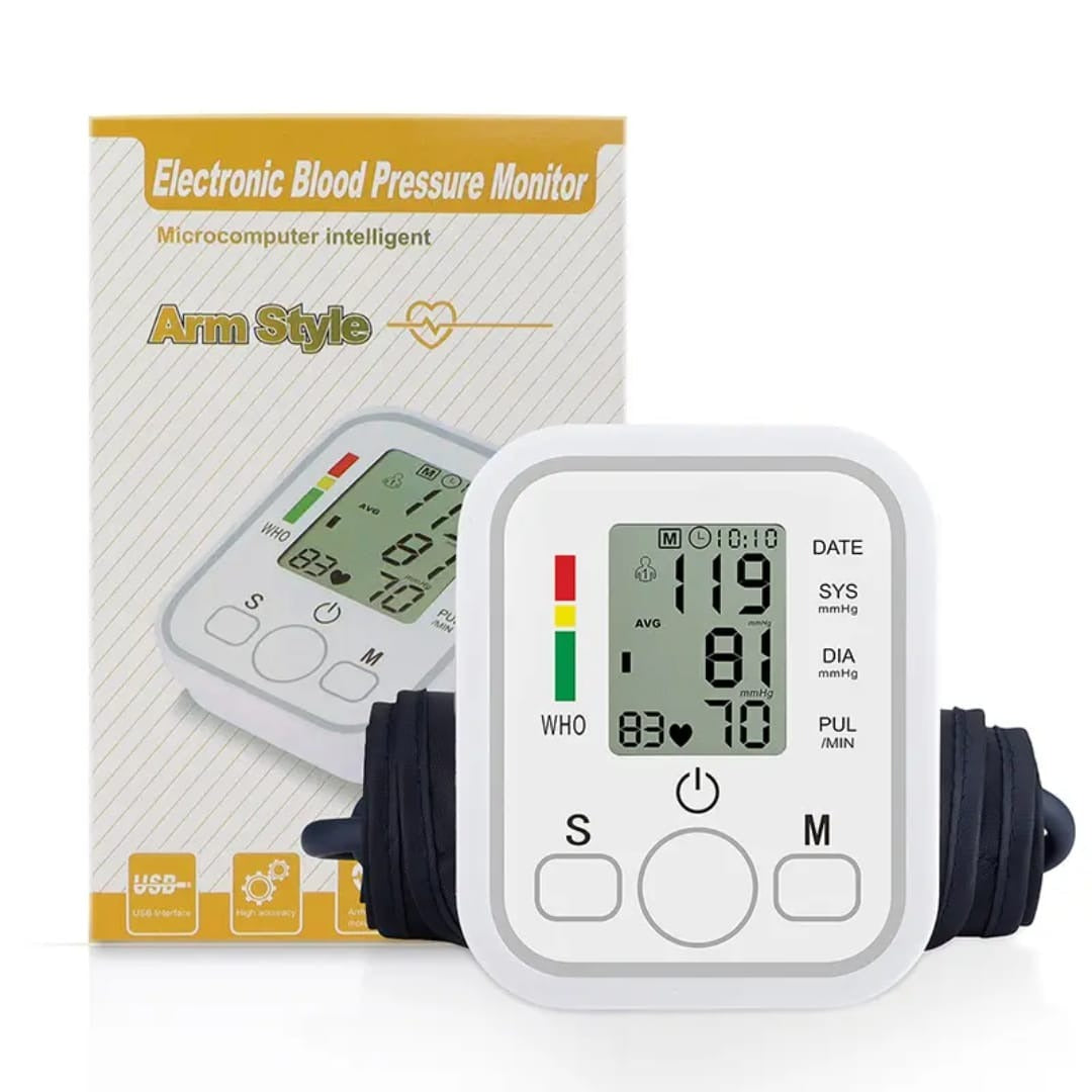 Digital Blood Pressure Monitor – Fully Automatic