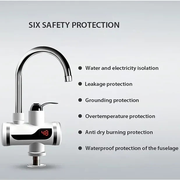 Electric Instant Water Heater Tap