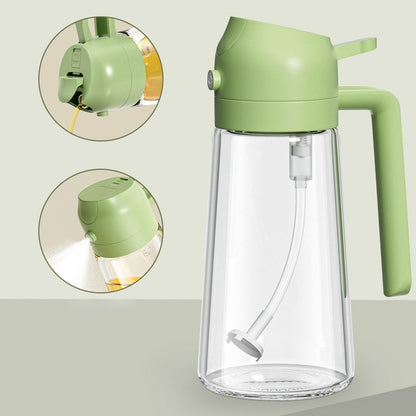 2-In-1 Oil Sprayer Bottle – 400ML (Best cooking item)