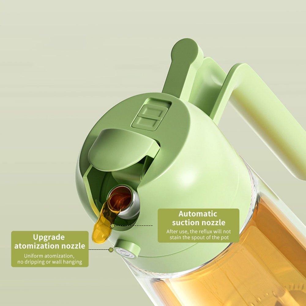 2-In-1 Oil Sprayer Bottle – 400ML (Best cooking item)