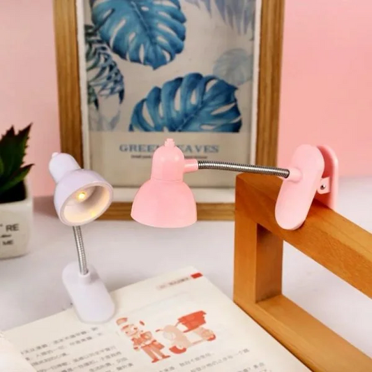 Mini Portable Book Light With Clip