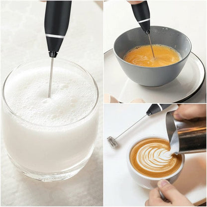 2 In 1 Electric Coffee Beater - Milk Frother And Egg Whisk -USB Rechargeable