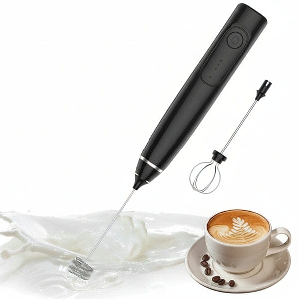 2 In 1 Electric Coffee Beater - Milk Frother And Egg Whisk -USB Rechargeable