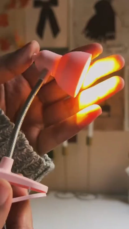 Mini Portable Book Light With Clip